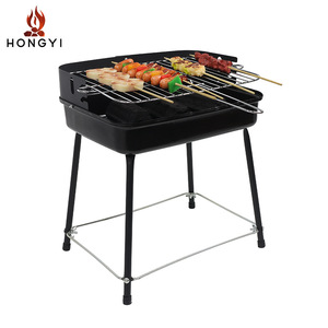 Barbecue portable HONGYI en acier, équipement de grillade pour le camping et les pique-niques en plein air, design léger et pliable - Product Image 3