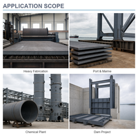 Tôle d'acier au carbone laminée à chaud douce Q235B A36 SS400 S235JR 0,2mm-80mm pour la construction et la construction navale ISO 9001 Vente en gros