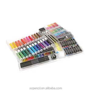 Art Supplies 65pcs Stationery Gift Set Marker Crayons Oil Pastels Color Art Drawing Pencil Art Sets