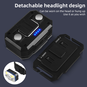 Led có thể sạc lại đầu ánh sáng đa chức năng cảm ứng đèn pha tay sóng cảm giác không thấm nước đèn pha - Product Image 6