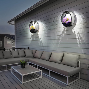 Lampada da Parete LED <span class=keywords><strong>Solare</strong></span> per Esterni IP65 6000K 1700K Luce per Supporto Floreale - Product Image 4