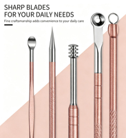Ensemble de coupe-ongles 23 pièces, avec une palette de couleurs classiques de qualité supérieure pour les soins généraux des pieds et des ongles, avec des coupe-ongles en forme d'aigle