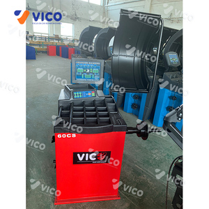 Machine d'équilibrage de roues Vico # DS-60C avec règle de mesure automatique adaptée à la réparation et à l'équilibrage des pneus Équipement de magasin de garage à domicile - Product Image 1