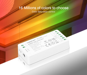 Milight & mipboxer 2,4g беспроводной <span class=keywords><strong>4</strong></span> зоны Fut038 Mi Light Rf Беспроводной Rgbw светодиодный контроллер для гибкого 5050 3528 Rgbw светодиодные полосы света - Product Image 3