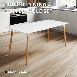 Dining Furniture MDF Wooden Dining <strong>Table</strong> Modern Minimalism <strong>Stable</strong> Household Kitchen Rectangular Coffee Dinner <strong>Table</strong> - Product Image 6