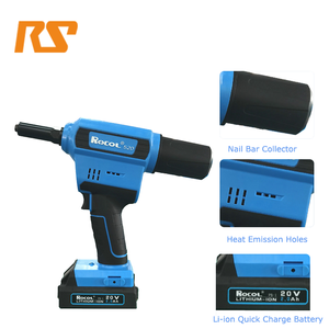 Remachadora Eléctrica Inalámbrica Recargable <span class=keywords><strong>de</strong></span> 20V <span class=keywords><strong>de</strong></span> Alta Calidad, Fabricada en China, Herramienta <span class=keywords><strong>de</strong></span> <span class=keywords><strong>Remaches</strong></span> con Batería RL-520 - Product Image 3