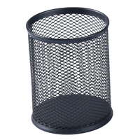Revêtement de haute qualité en gros Mini treillis métallique fournitures d'accessoires de bureau ensemble de papeterie en treillis métallique