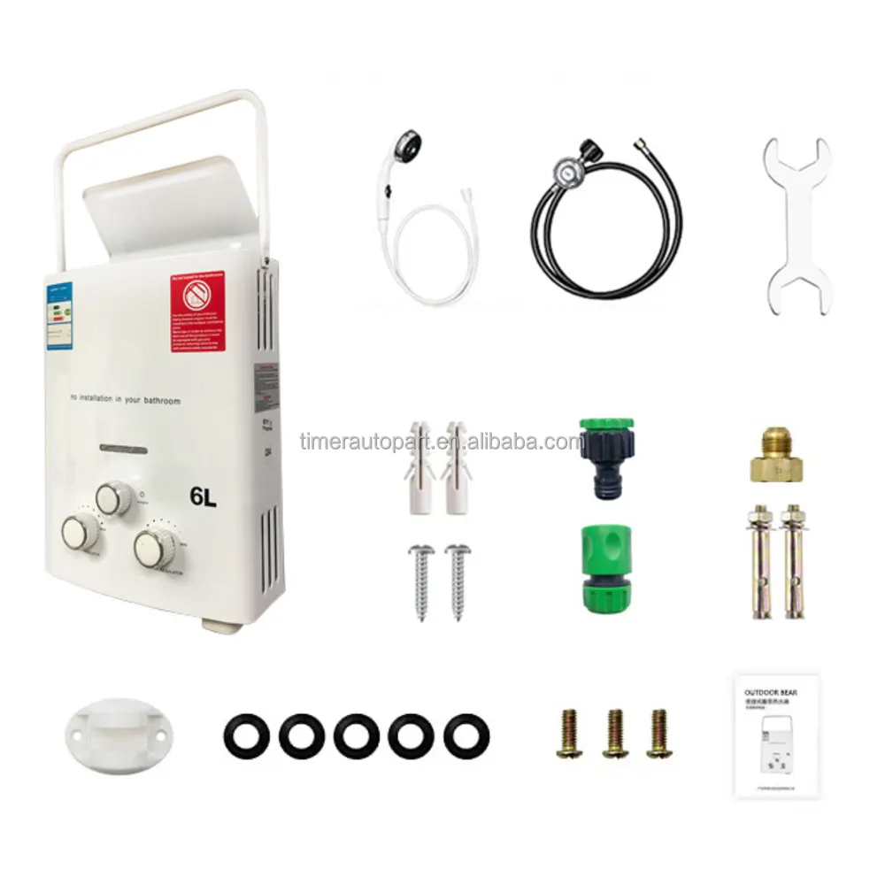 6L Odm Oem Outdoor Camping Overland Gas Water Heater Installation Propane Tankless Replacement Cost Wrangler Jk 2007-2018