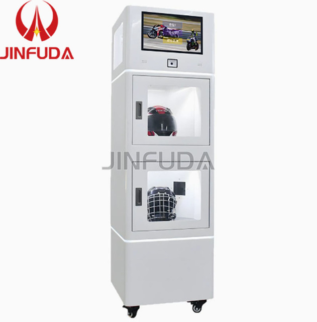 Automatic Motorbike Double Helmet Dry Cleaner Disinfecting Sanitation Steam Motorcycle Helmet Cleaning Vending Machine