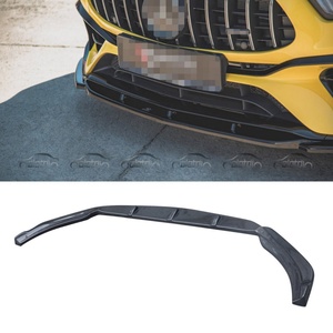 Carbon Sword Front Bumper Lip Chin Spoiler Front <b>Splitter</b> for Mercedes Benz a Class W177 A35 A45 2019+ - Product Image 2