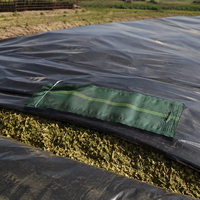 Sac en toile tissée HDPE pour couvrir le silo, 120 cm x 27 cm