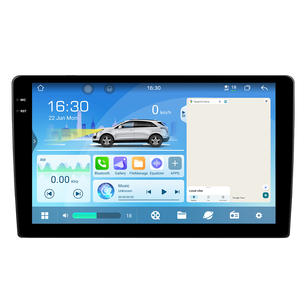 Autoradio 2Din FYT7865 AI 9 pouces, écran tactile QLED, Android, 4 Go 64 Go, stéréo de <span class=keywords><strong>voiture</strong></span>, AM FM BT DSP, lecteur multimédia DVD - Product Image 1