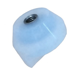 Customized Rubber Overmolding Caps with Metal, Metal <b>Silicone</b> Over Molding Rubber Cap - Product Image 2