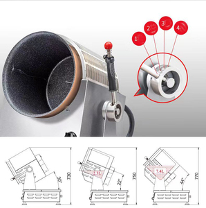 <span class=keywords><strong>Robot</strong></span> de cuisson Intelligent pour Restaurant, <span class=keywords><strong>Chef</strong></span> rotatif, Wok automatique, Machine de cuisson, Induction, friture, riz frit - Product Image 6