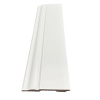 Plinthe légère en PS, plinthe en polystyrène haute densité, résistante à l'humidité, imperméable, garniture murale intérieure