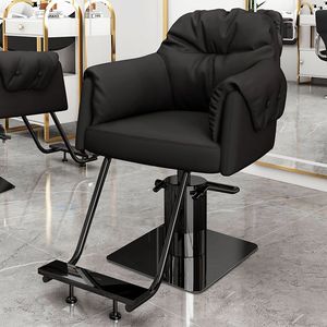 Sillón de Barbería Elevable y Giratorio Profesional para Salón de Belleza y Peluquería, Ideal para Permanentes y Tintes - Product Image 2