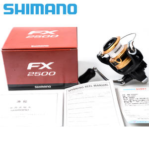 รอกสปินนิ่ง Shimano รุ่น FX ซีรีส์ 1000 ถึง 4000 ขนาด 2+1 ลูกปืน แรงต้านสูงสุด 8.5 กก. สำหรับตกปลาในทะเลสาบและแม่น้ำ - Product Image 6