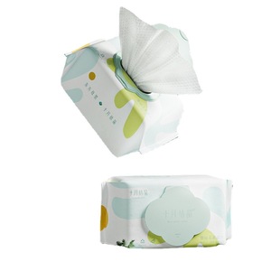 Toallitas húmedas para bebés October Crystal, 80 hojas por paquete, engrosadas con tapa para el cuidado de la piel de recién nacidos - Product Image 5