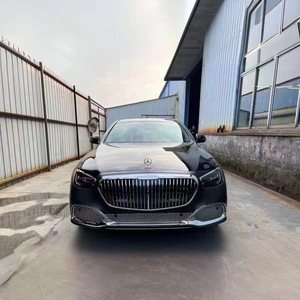 Actualización de conversión de coche, Kit de carrocería de parachoques delantero Facelift para 08-16 W212 antiguo a nuevo W213 23 E63, corte sin kit de carrocería - Product Image 3