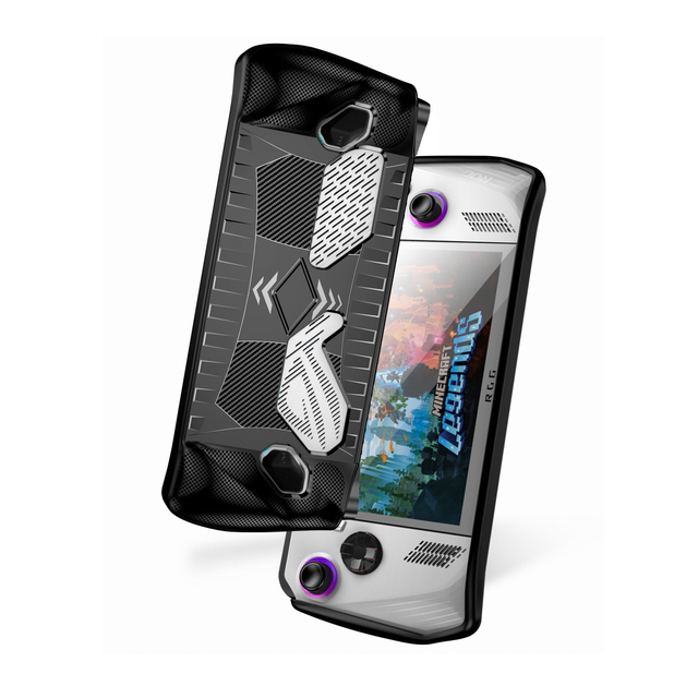 Honcam Protective Cover Shockproof Soft Protective Skin Sleeve Anti-Drop Protective Case for ASUS ROG Ally Case Handheld Console