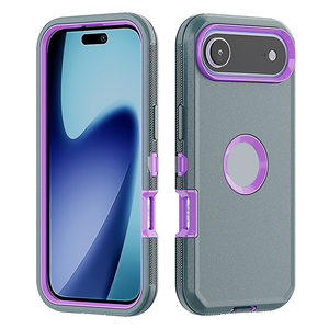 Funda Protectora 3 en 1 Resistente de TPU y PC con Clip para Cinturón, Antigolpes, para <span class=keywords><strong>iPhone</strong></span> 17, 17 Pro Max, 17 Air (MOQ500) - Product Image 2