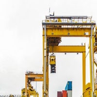 Grue à portique pour conteneurs spéciaux de 20 pieds, certifiée ISO9001, structure anticorrosion avec support après-vente complet à l'étranger