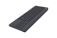 Fabricante personalizado profesional; acepta logotipos personalizados; teclado con 82 teclas, cable USB y panel táctil KG302