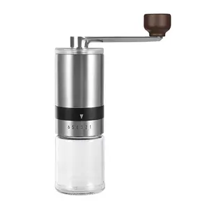 Espresso Mini Spice Coffee Bean Grinder Burr Commercial Stainless Steel Portable Hand Coffee Grinder Set Manual Coffee Grinder