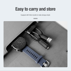 <span class=keywords><strong>สาย</strong></span>ชาร์จนาฬิกา Nillkin สำหรับนาฬิกา <span class=keywords><strong>Garmin</strong></span> ยาว 1 เมตร พร้อมสายรัดแบบตีนตุ๊กแก <span class=keywords><strong>สาย</strong></span>ชาร์จ USB สำหรับ <span class=keywords><strong>Garmin</strong></span> Fenix/Venu/ - Product Image 2