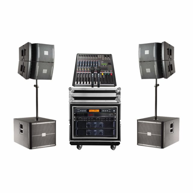 1400W Complete 2.1 PA System with 2x 12-Inch Tops and 1x 18-Inch Subwoofer for Live Bands and DJs -VRX932LA+VRX918S Set
