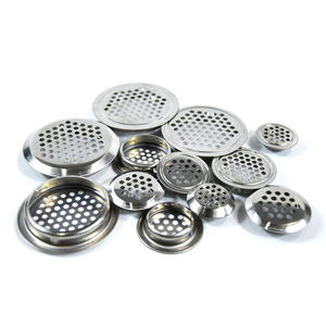 Cubierta de malla redonda a prueba de 53mm, ventilación circular de sofito para zapateros/bodegas/estanterías - Product Image 6