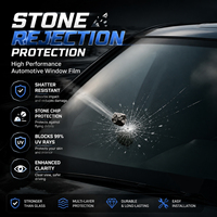 Ultra HD 1.52*30M Nano Céramique Fenêtre Solaire Film Résistant À La Chaleur PET Matériel Protection De La Vie Privée Voiture Carbone Teinte Haute Qualité