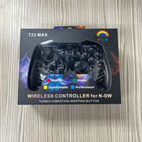 Manette sans fil T23 MAX BT pour joueur Pro/Lite avec programmation Turbo Macro, vibration et fonction de réveil