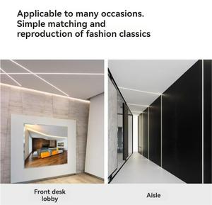 Ánh Sáng Tuyến Tính Ống Kính Quang Học Def User LED Phản Xạ Hồ Sơ Ánh Sáng Với Vật Liệu Hợp Kim Nhôm - Product Image 5