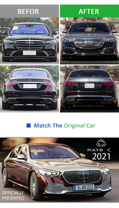 Juego de Carrocería completa para coche, Kit de carrocería para <span class=keywords><strong>Mercedes</strong></span> Clase S, W223, S600, S500, S450, S400, MAYBH, S680, <span class=keywords><strong>S580</strong></span> - Product Image 4