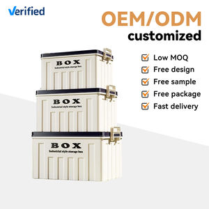 Boîte de <span class=keywords><strong>rangement</strong></span> de Camping en plein air Xinhang boîte de <span class=keywords><strong>rangement</strong></span> extérieure en plastique de grande capacité boîtes de <span class=keywords><strong>rangement</strong></span> empilables multifonctions avec couvercle - Product Image 5