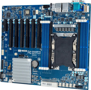 Carte mère de serveur MU71 SU0 à socket unique pour processeur Xeon, 8 emplacements DDR4, mémoire multicanal, emplacements PCIe Gen3 x16, carte mère de station de travail - Product Image 2