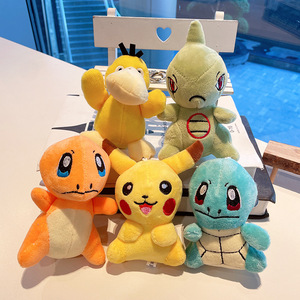 Peluche Pokémon da 4 Pollici, Giocattoli Imbottiti Pikachu, Squirtle, Charmander, Bulbasaur, Bambole <span class=keywords><strong>Anime</strong></span> in Peluche, Regalo - Product Image 1