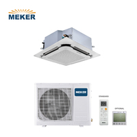 Aire Acondicionado MEKER de 24000 BTU, 2 Toneladas, Tipo Cassette de Techo, R-404A T3, Motor Inverter DC, Ecológico, Oferta Directa de Fábrica