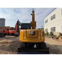 Excavatrice CAT 307E2 d'occasion populaire à vendre, petite pelle sur chenilles 307E de 7 tonnes, engin de génie civil prêt à être expédié