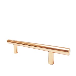 Tirador de Barra para Mueble de Acero Inoxidable Oro Rosa, Diseño Minimalista Moderno, Accesorio de Ferretería Antioxidante - Product Image 1