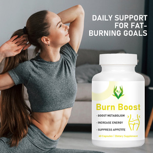 Natural Burn Boost Capsules Contains Green Tea With Raspberry Ketone Suppress Appetite Increase Energy Fat Boost Capsules - Product Image 4