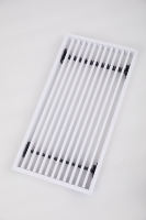 Grille de retour d'air rectangulaire en aluminium HSW OEM/ODM moderne et durable à lame unique réglable pour plafond