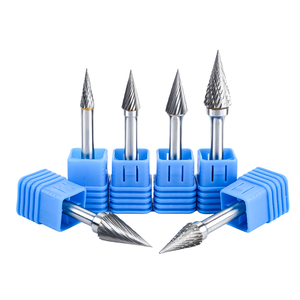 ดอกสว่านเจาะรูทรงกรวย Pexcraft ทำจากเหล็กทังสเตนอัลลอยด์ชนิดแข็ง สำหรับงานขัด CNC งานเจาะปูน และขยายรู - Product Image 1
