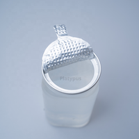 Anneau de traction personnalisé Transparent en gros 8oz 200ml vide PET peut bouteille en plastique jetable pour jouets de sable avec couvercle à ouverture facile