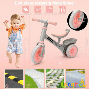 1-3 Ans Bébé Toddler Twisting Car Toy Car Trois Roues Sans Pédales Vélo D'équilibre Coulissant Pour Enfants - Product Image 4
