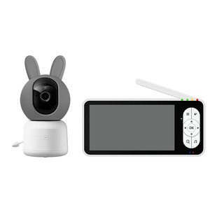 <span class=keywords><strong>Babyphone</strong></span> vidéo Wi-Fi 1080P Tuya avec zoom numérique 4X, détection des pleurs, audio bidirectionnel sans fil et berceuses - Product Image 1