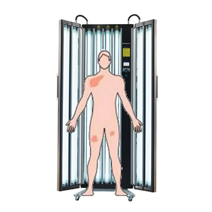 Cabina de Fototerapia UV de Cuerpo Completo Kernel KN-4004AB para el Tratamiento de Vitiligo, Psoriasis, Pitiriasis Rósea y Eccema - Product Image 2