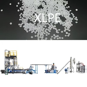 Plastic Extruding Machine Silane Crosslinking Cables Wires XLPE Compound Granule Making Machine