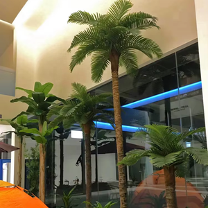 <span class=keywords><strong>Palmera</strong></span> Artificial Grande en Maceta para Centros Comerciales y Decoración de Interiores, Vegetación Tropical Exuberante - Product Image 4